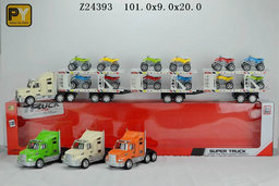 F/p truck with 12 pcs beach motorbike(3C)