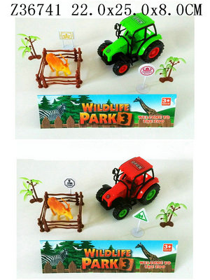 F/p farmer car set
