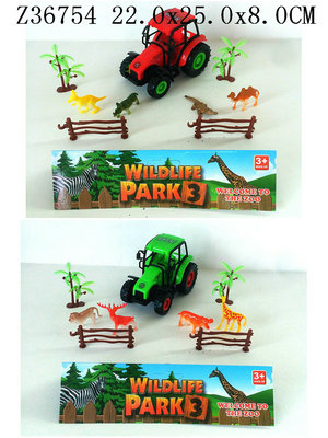 F/p farmer car set