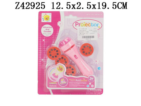 The projection flashlight